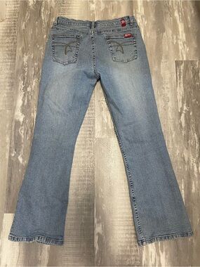 Warehouse One Light Blue Flare Jeans - Women's